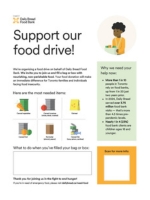 Food Drive Flyer