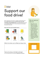 Food Drive Flyer