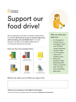 Food Drive Flyer