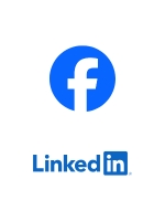Facebook and LinkedIn assets